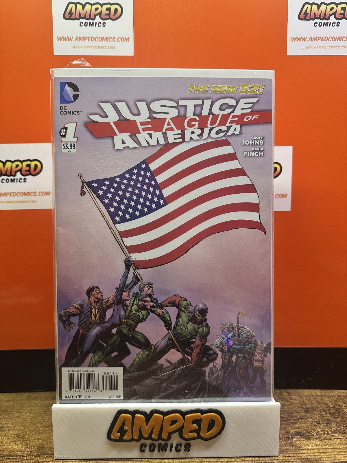 Justice League of America #1 DC Comics 2013