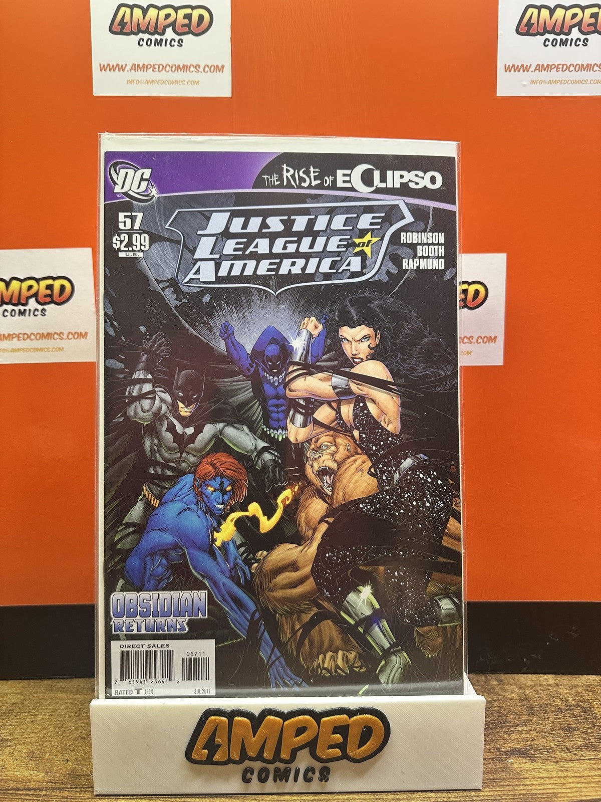 Justice League of America #57 DC Comics 2011