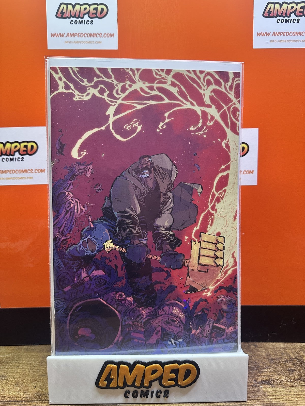 MOSLEY #1 (2023 BOOM) JORGE CORONA VIRGIN FOC REVEAL VARIANT