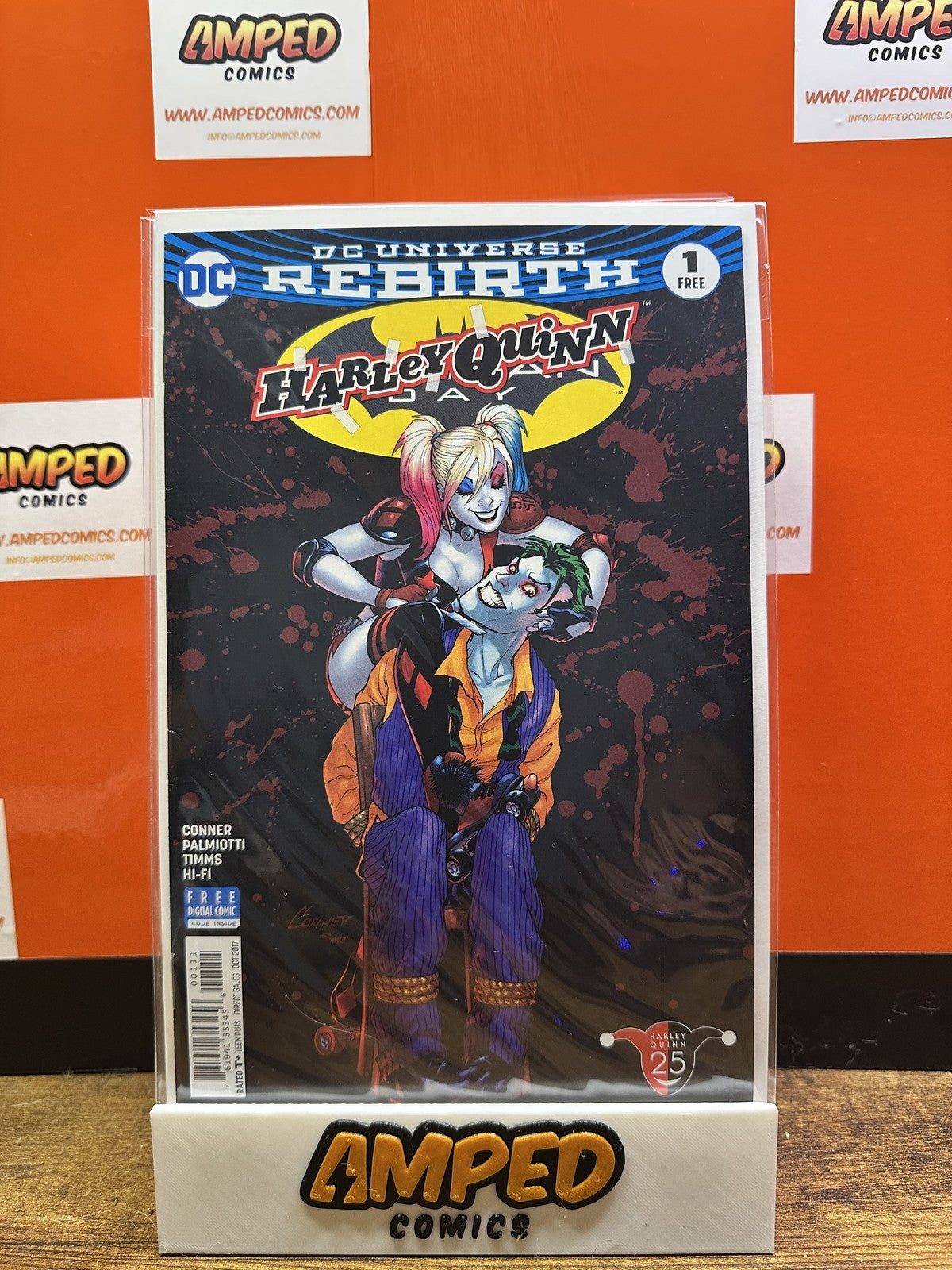 HARLEY QUINN BATMAN DAY SPECIAL EDITION 1 AMANDA CONNER COVER DC COMICS 2017