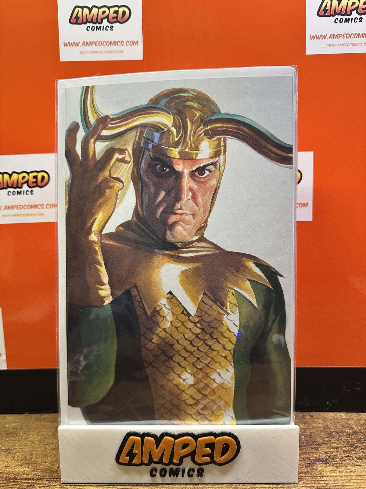 THOR #33 ALEX ROSS TIMELESS LOKI VIRGIN VARIANT MARVEL