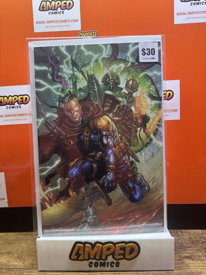 CABLE #5 TYLER KIRKHAM EXCLUSIVE VIRGIN VARIANT X OF SWORDS X