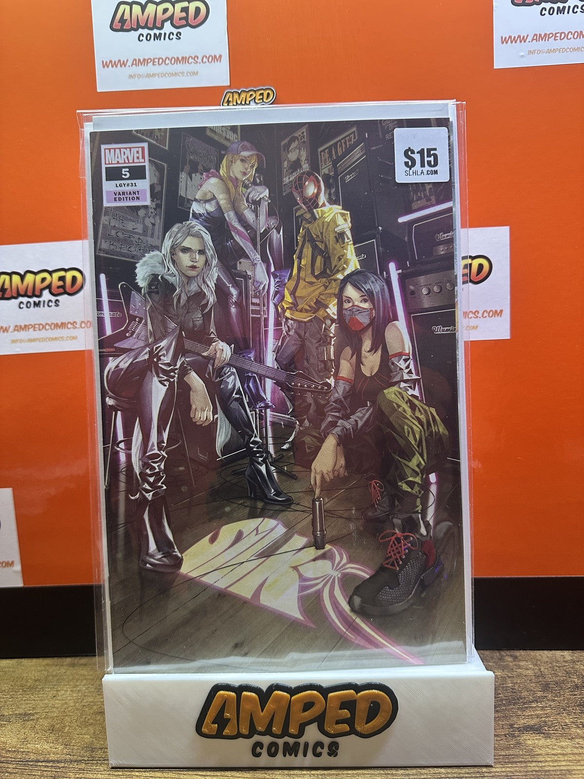 Silk #5 TRADE Variant Cover by Kael Ngu 2021 Marvel Comics