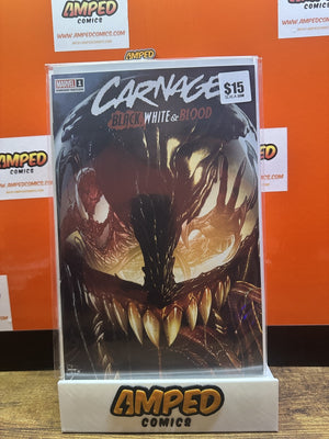 CARNAGE: BLACK, WHITE and BLOOD #1 (MICO SUAYAN EXCLUSIVE VARIANT) ~ Marvel