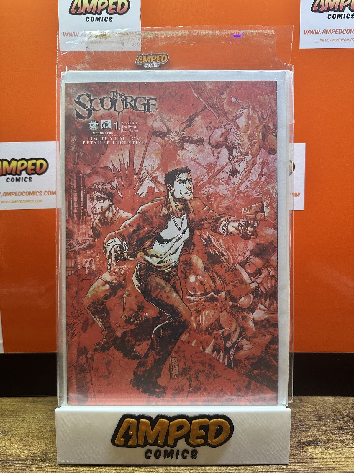 The Scourge #1 LIMITED EDITION RETAILER EXCLUSIVE 2010