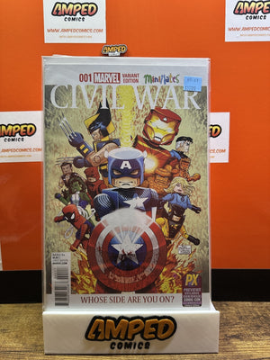SDCC 2015 Exclusive Civil War #1 Minimates Previews Variant Cover