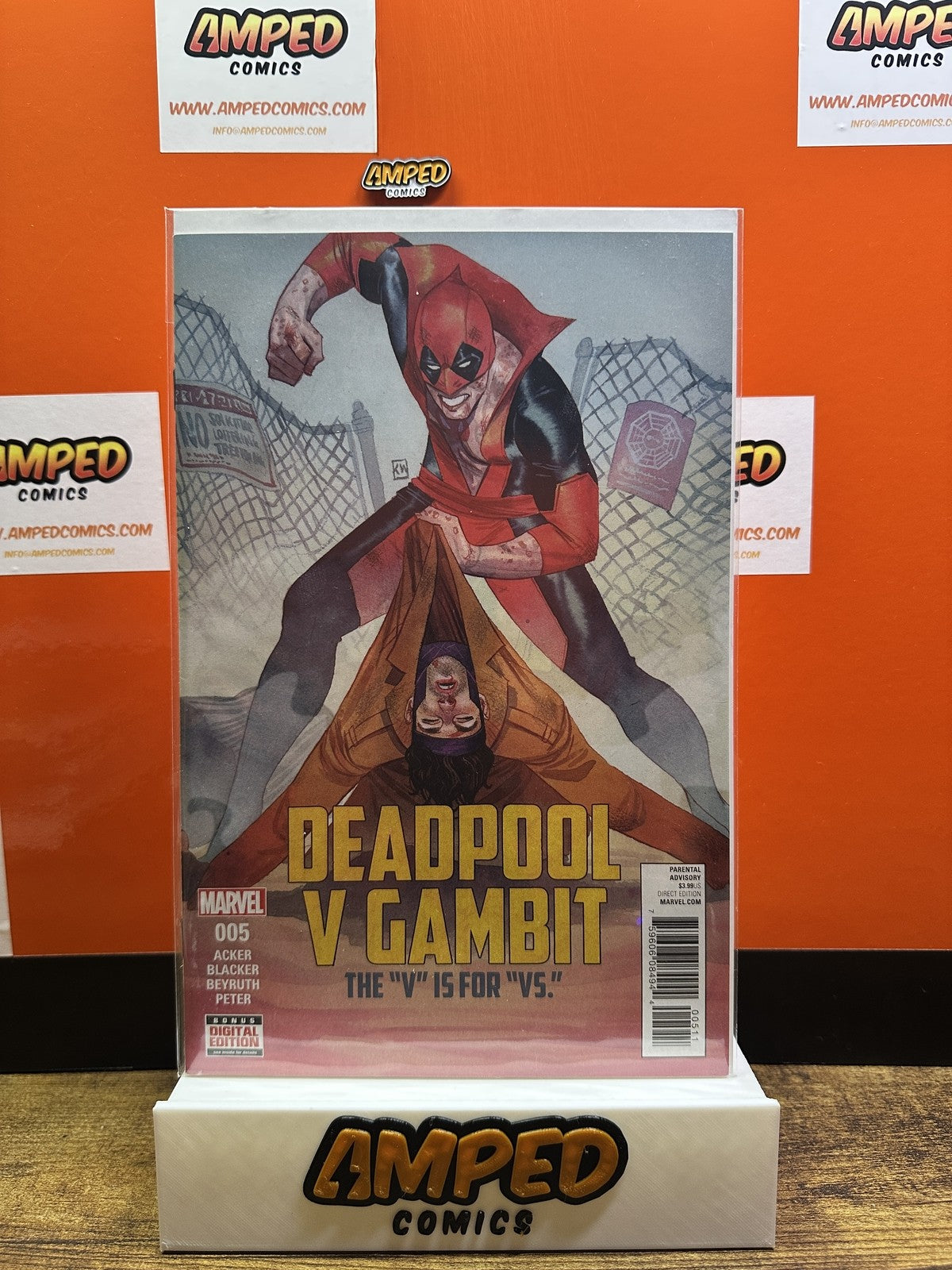 Deadpool V Gambit #005 Marvel