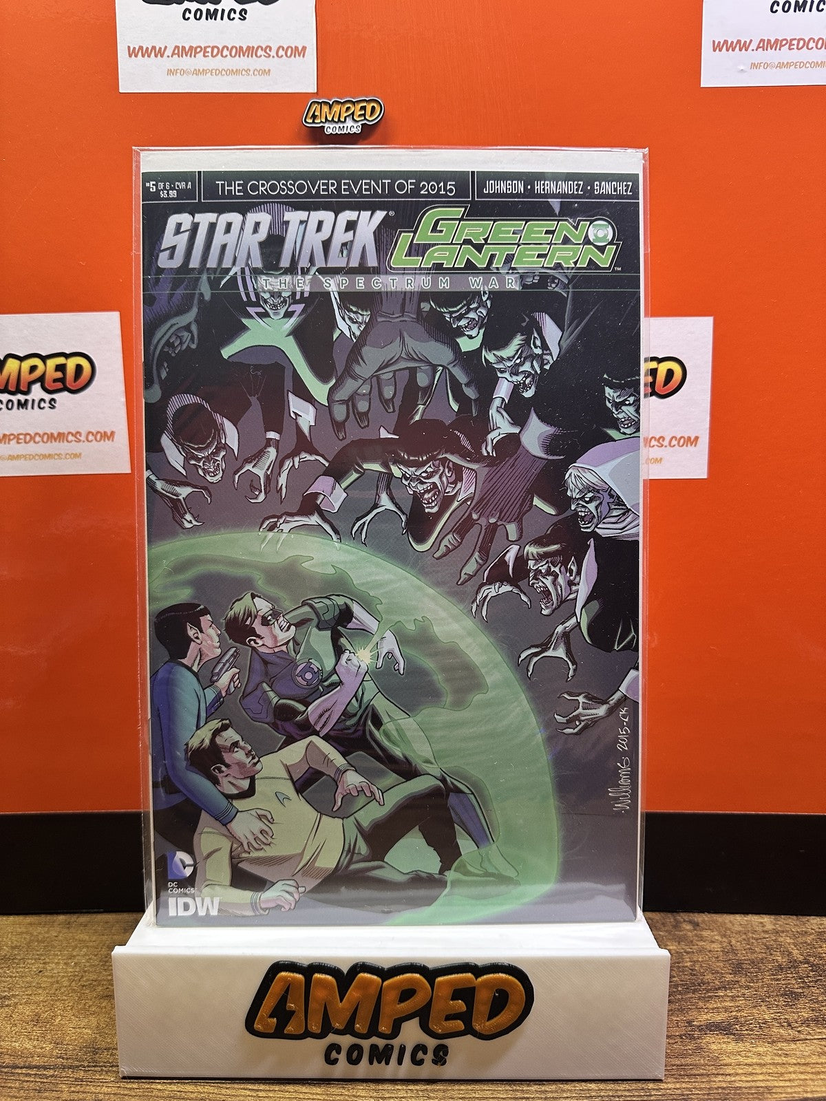 Star Trek/Green Lantern: The Spectrum War #5 IDW Publishing 2015