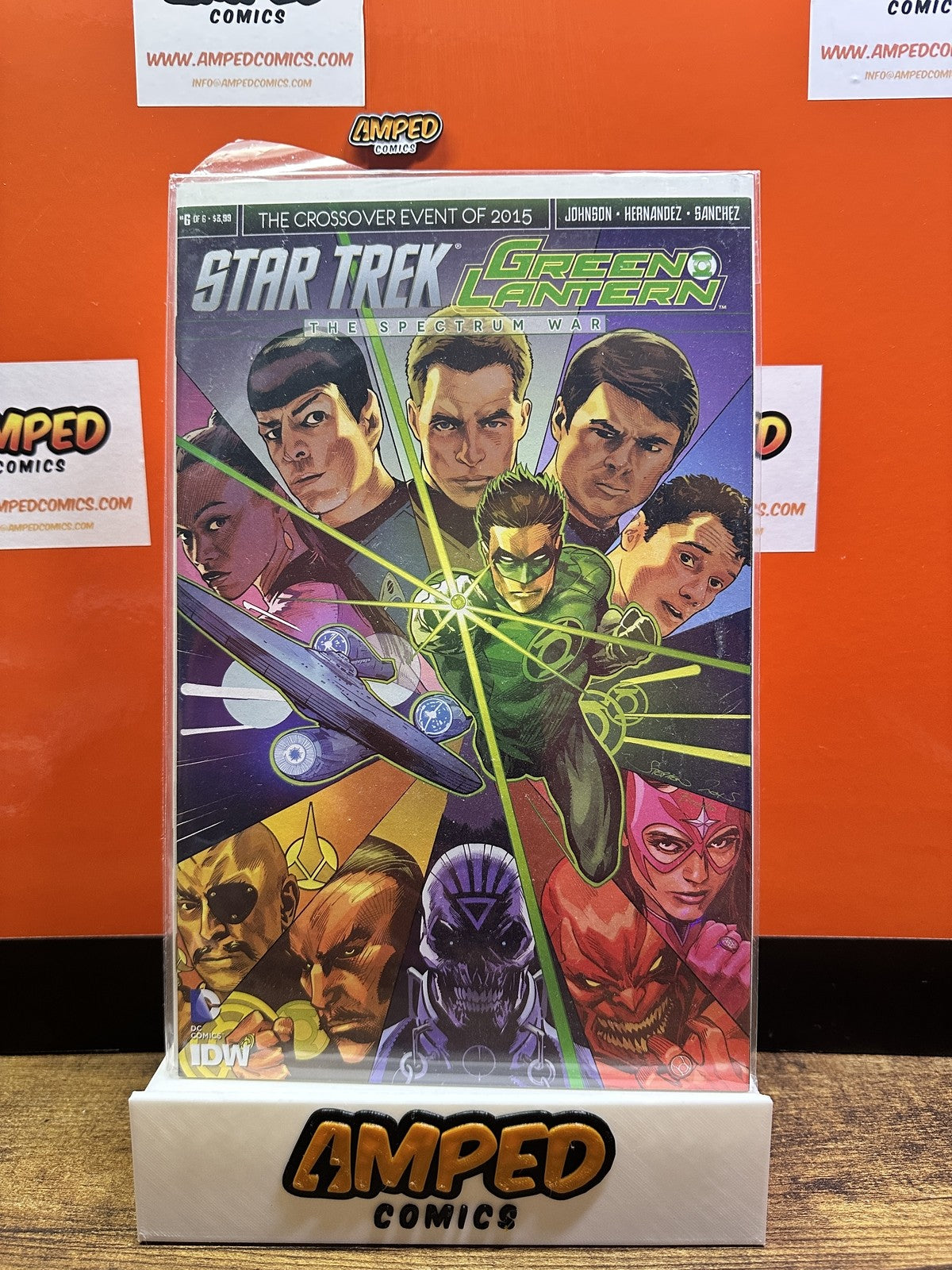 Star Trek/Green Lantern: The Spectrum War #6 IDW Publishing 2015