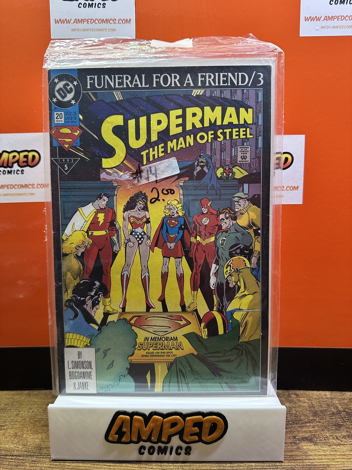 Superman: The Man of Steel #20 DC Comics 1993