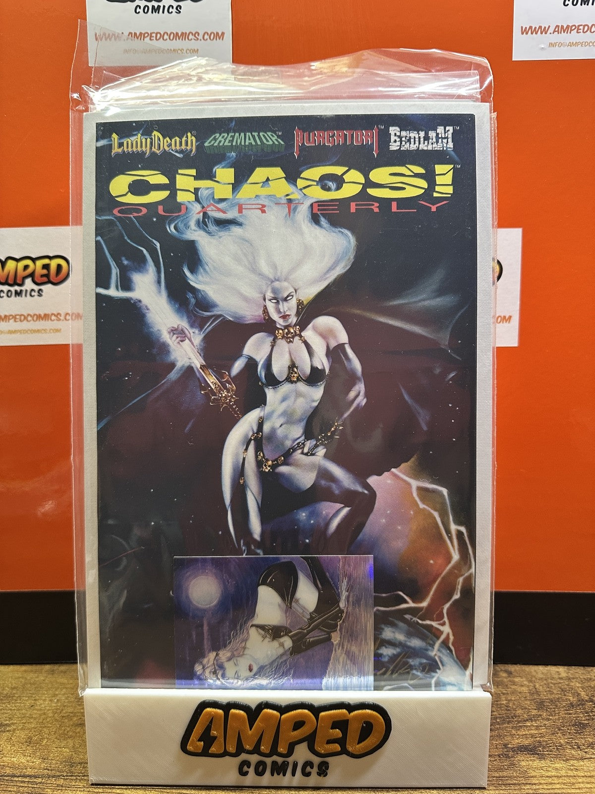 Chaos! Quarterly # Chaos! Comics W/CARD