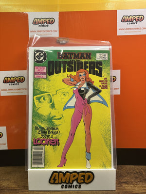 Batman and the Outsiders #31 DC 1986 NEWSSTAND