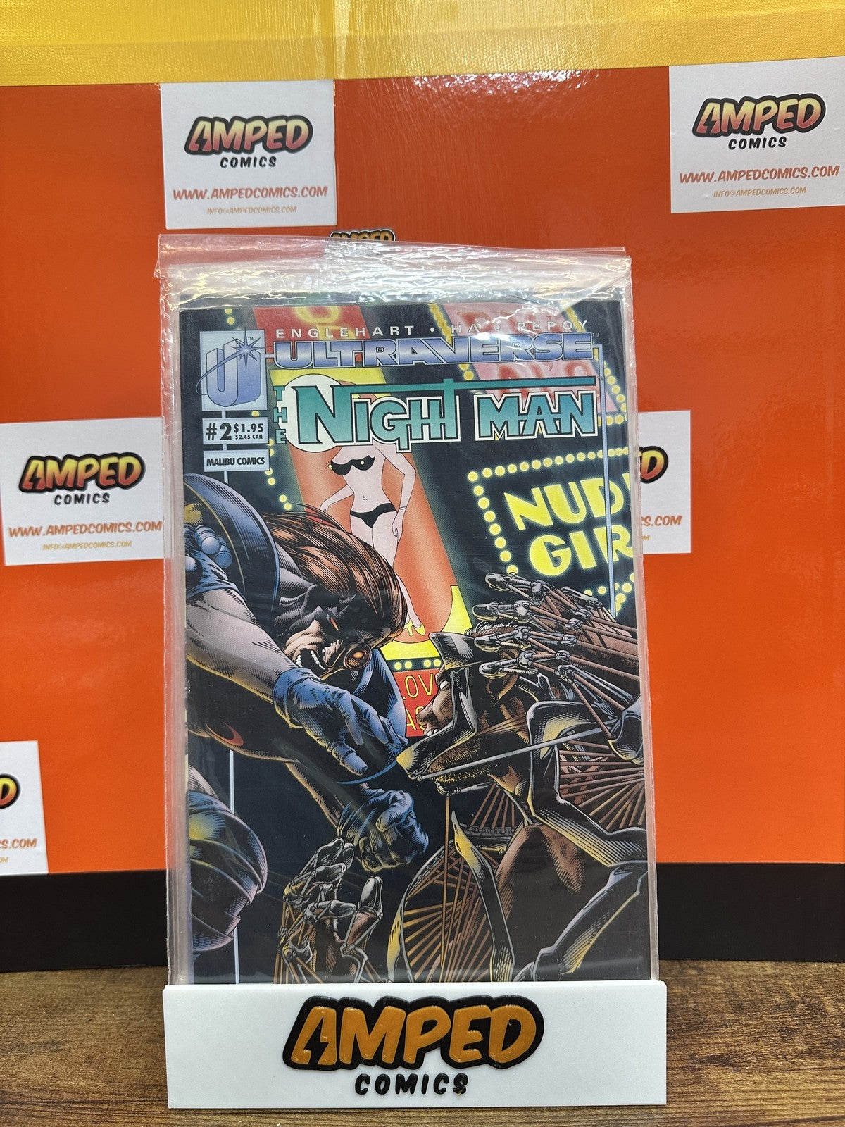 The Night Man #2 Malibu Comics