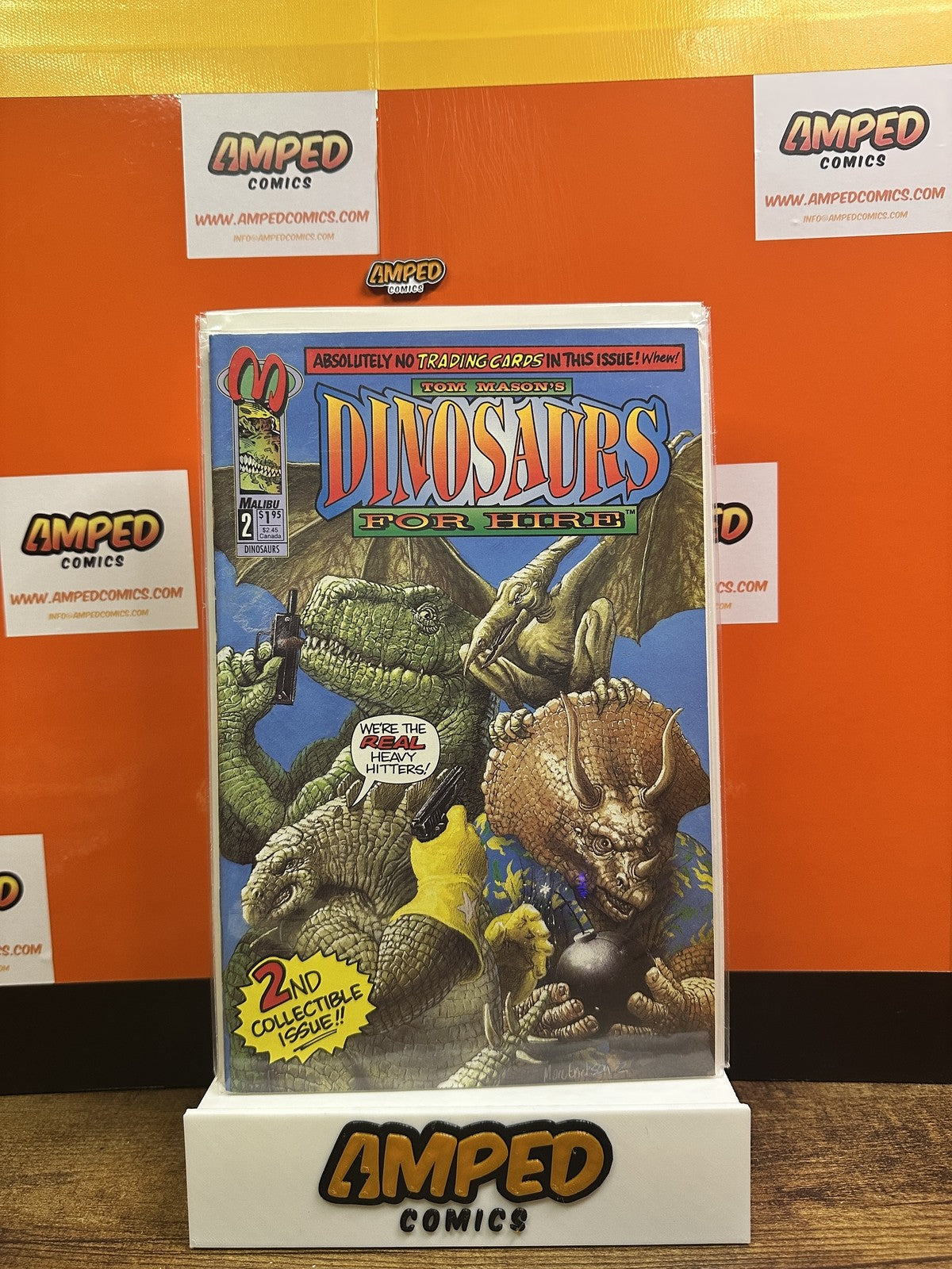 Dinosaurs for Hire #2 Malibu Comics