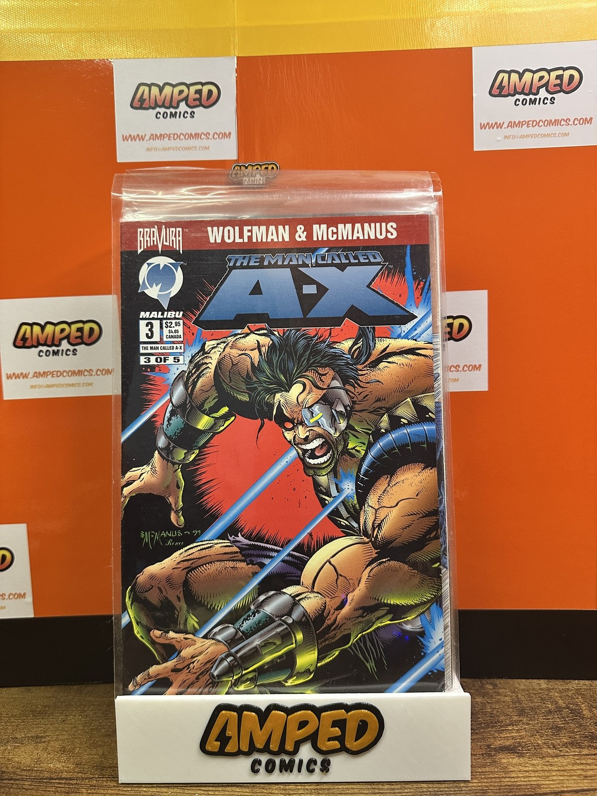 The Man Called A-X #3 Malibu 1994