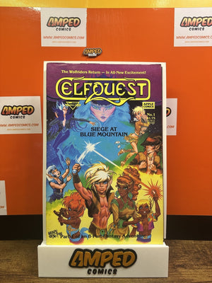 Elfquest: Siege at Blue Mountain #1 Apple Comics MID GRADE