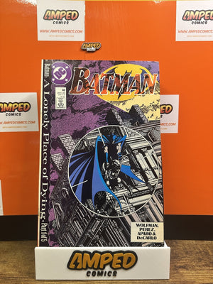 Batman: A Lonely Place of Dying #440 DC Comics 1989