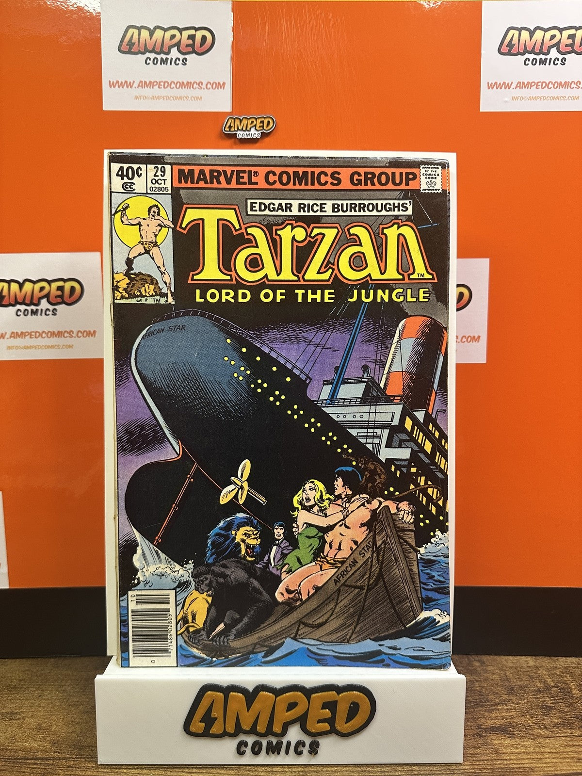 Tarzan Lord of the Jungle #29 Marvel Comics