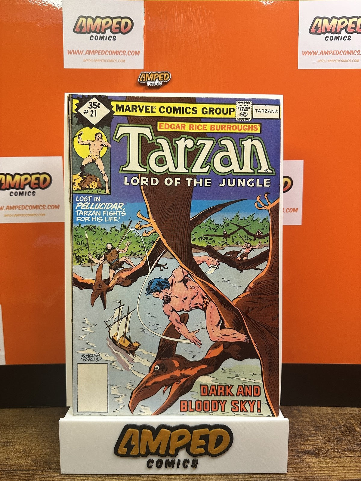 Tarzan, Lord of the Jungle #21 Marvel Comics