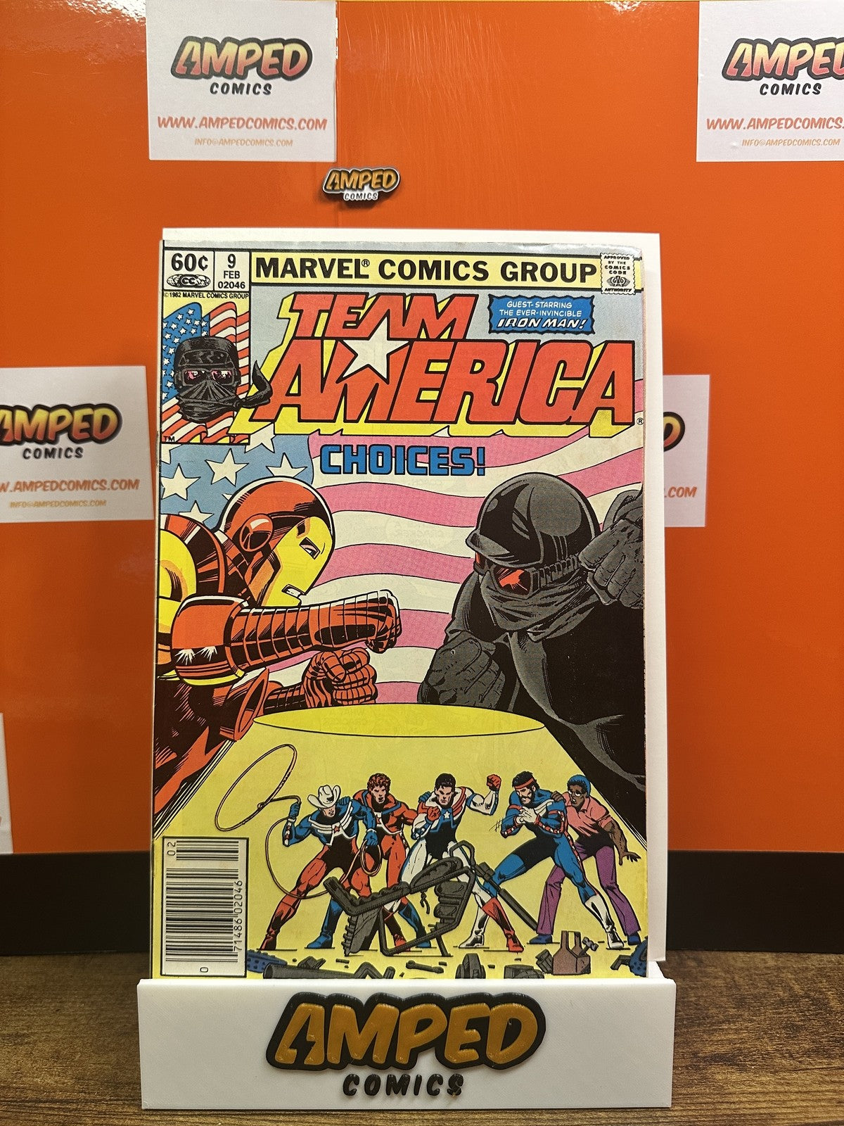 Team America #9 Marvel Comics 1982
