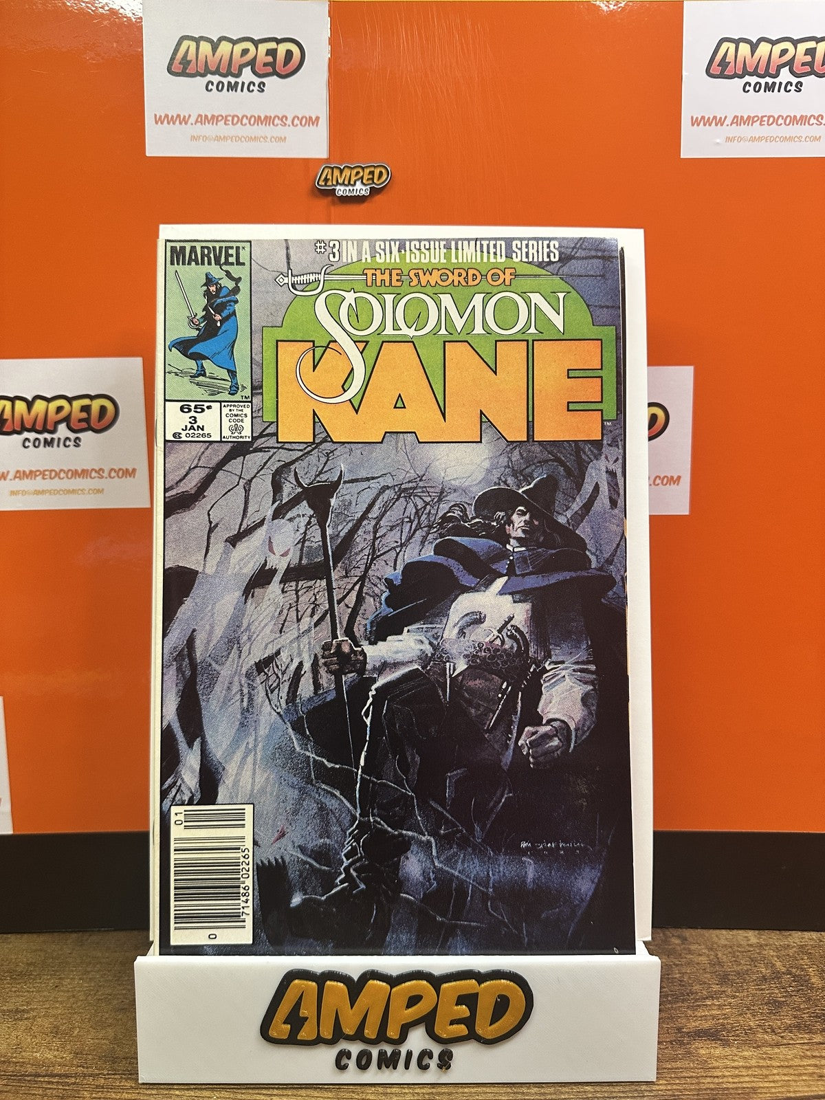 The Sword of Solomon Kane #3 Marvel 1986