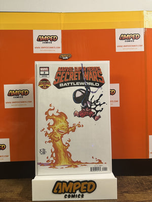 MARVEL SUPER HEROES SECRET WARS: BATTLEWORLD #2 (SKOTTIE YOUNG VARIANT)
