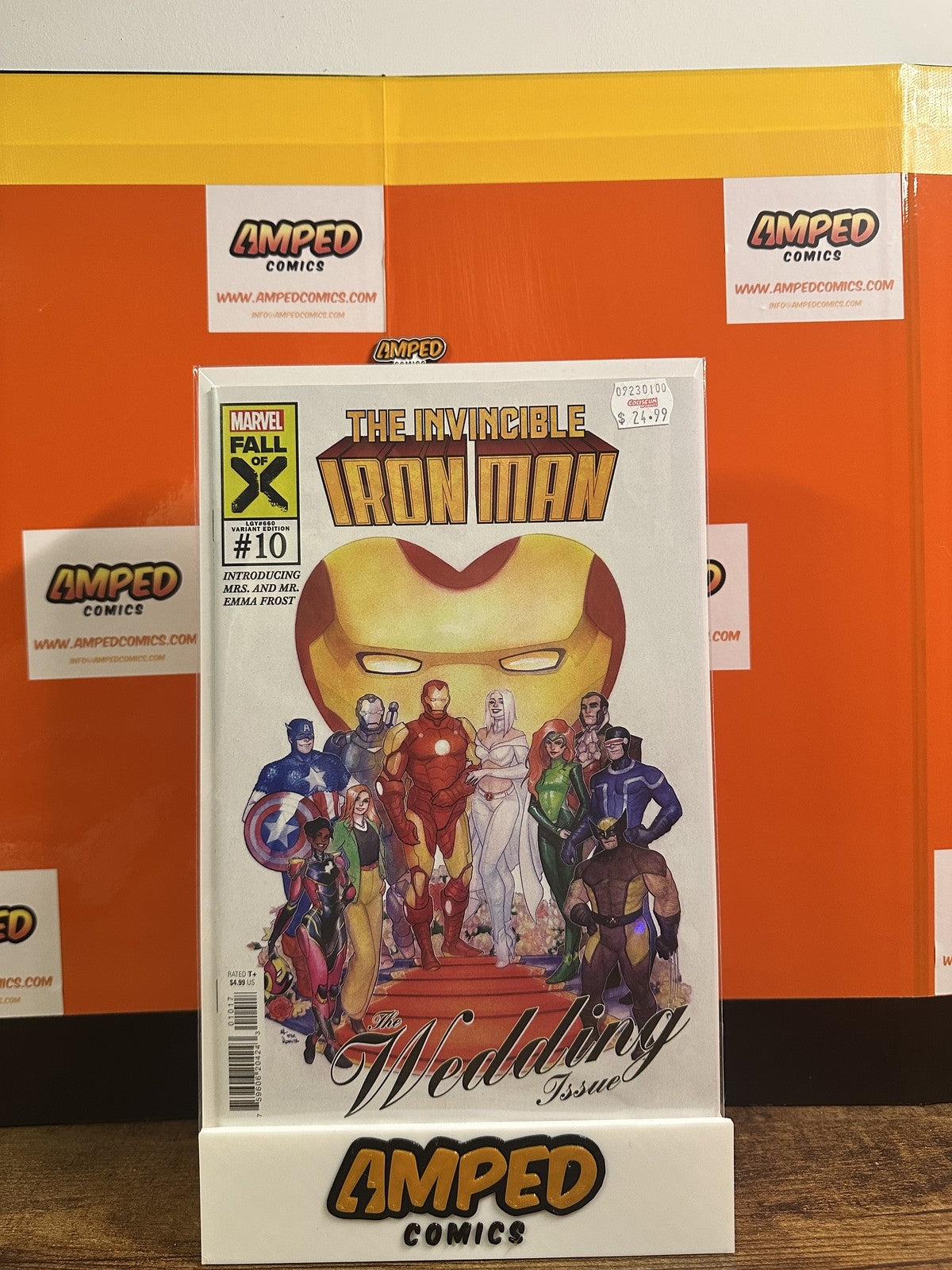 Invincible Iron Man #10 Meghan Hetrick Homage Variant Comic 1st Print 2023