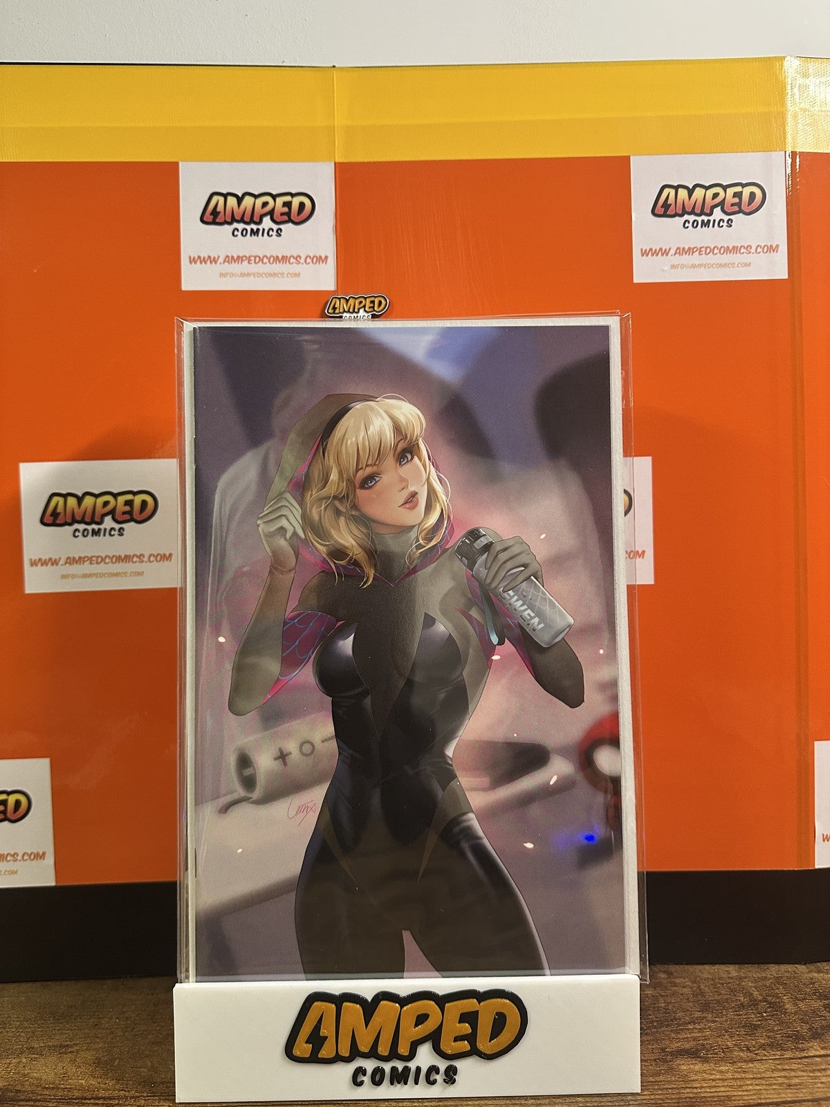 Amazing Spider-Man #32 NYCC Lesley Leirix Li Virgin Foil Exclusive 2023