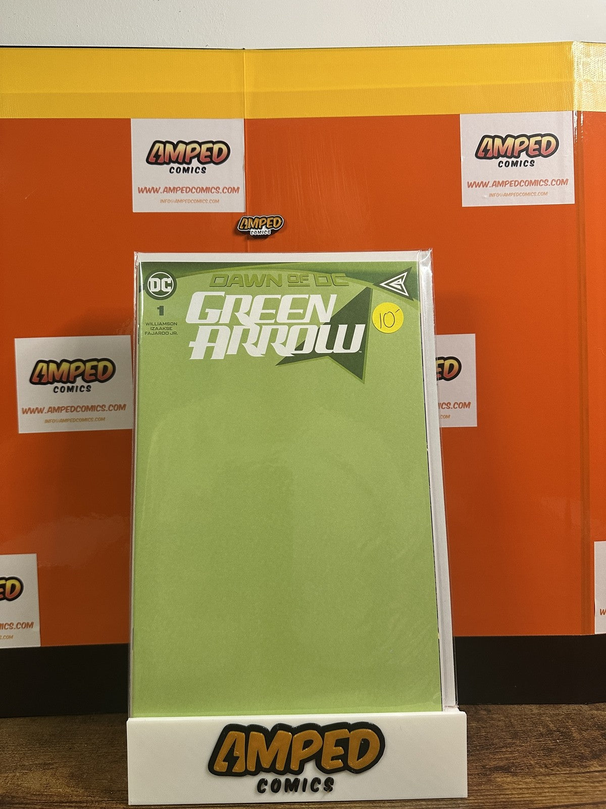 Green Arrow #1 BLANK VARIANT DC Comics