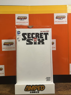 Secret Six #1 BLANK VARIANT DC Comics