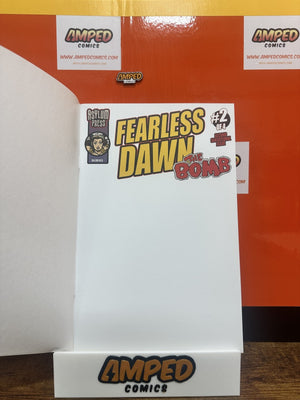 Fearless Dawn: The Bomb #2 BLANK VARIANT Asylum Press