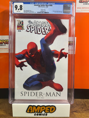 AMAZING SPIDER-MAN #608 CGC 9.8 DJURDJEVIC VARIANT COVER