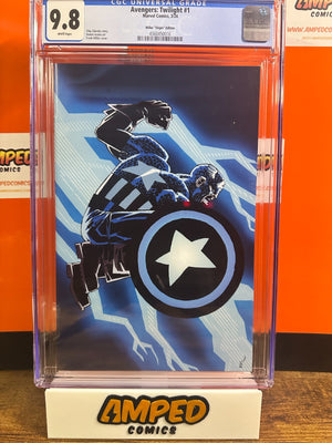 Avengers: Twilight #1 1:200 Frank Miller Lightning Bolt Virgin Variant CGC 9.8