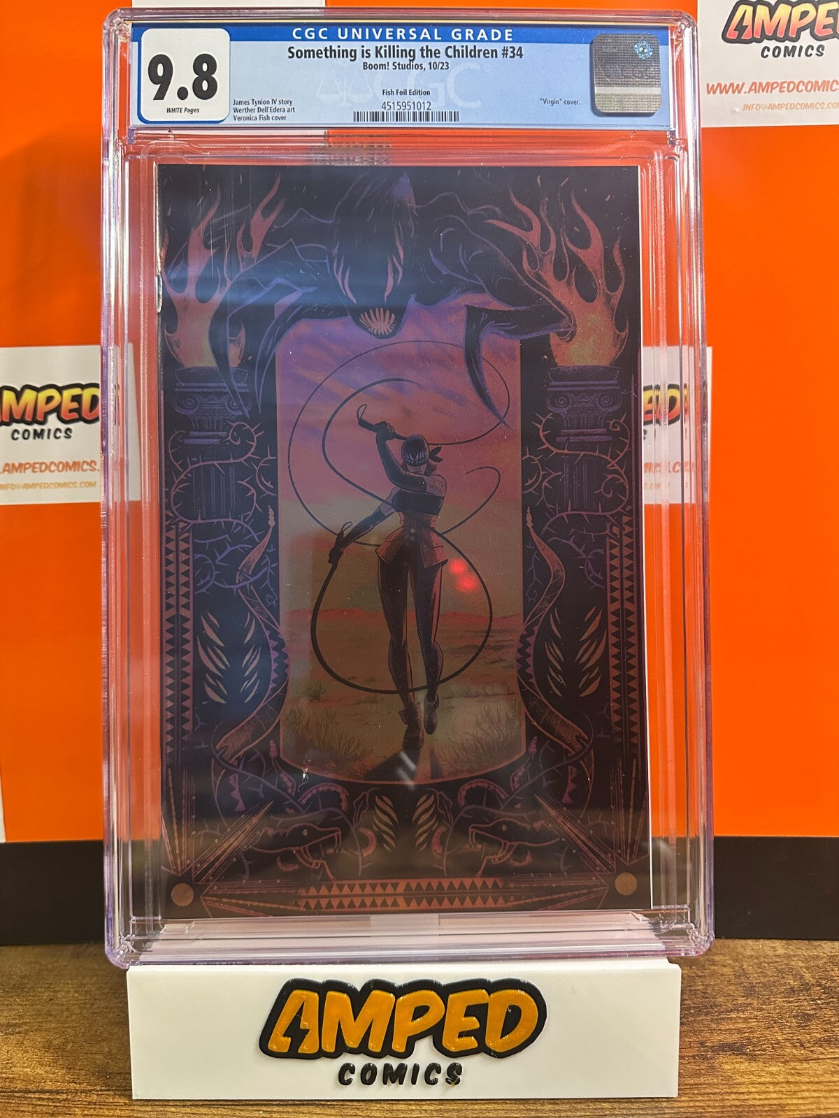 Something is Killing The Children #34 (Fish Foil Edition) CGC 9.8