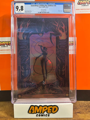 Something is Killing The Children #34 (Fish Foil Edition) CGC 9.8