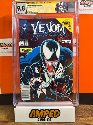 Venom: Lethal Protector #1 SIGNED AND SKETCHED BY SAM DE LA ROSA! CGC 9.8