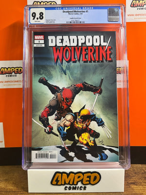 Deadpool / Wolverine #1 (1:50 Copy Incv Greg Capullo Variant) CGC 9.8