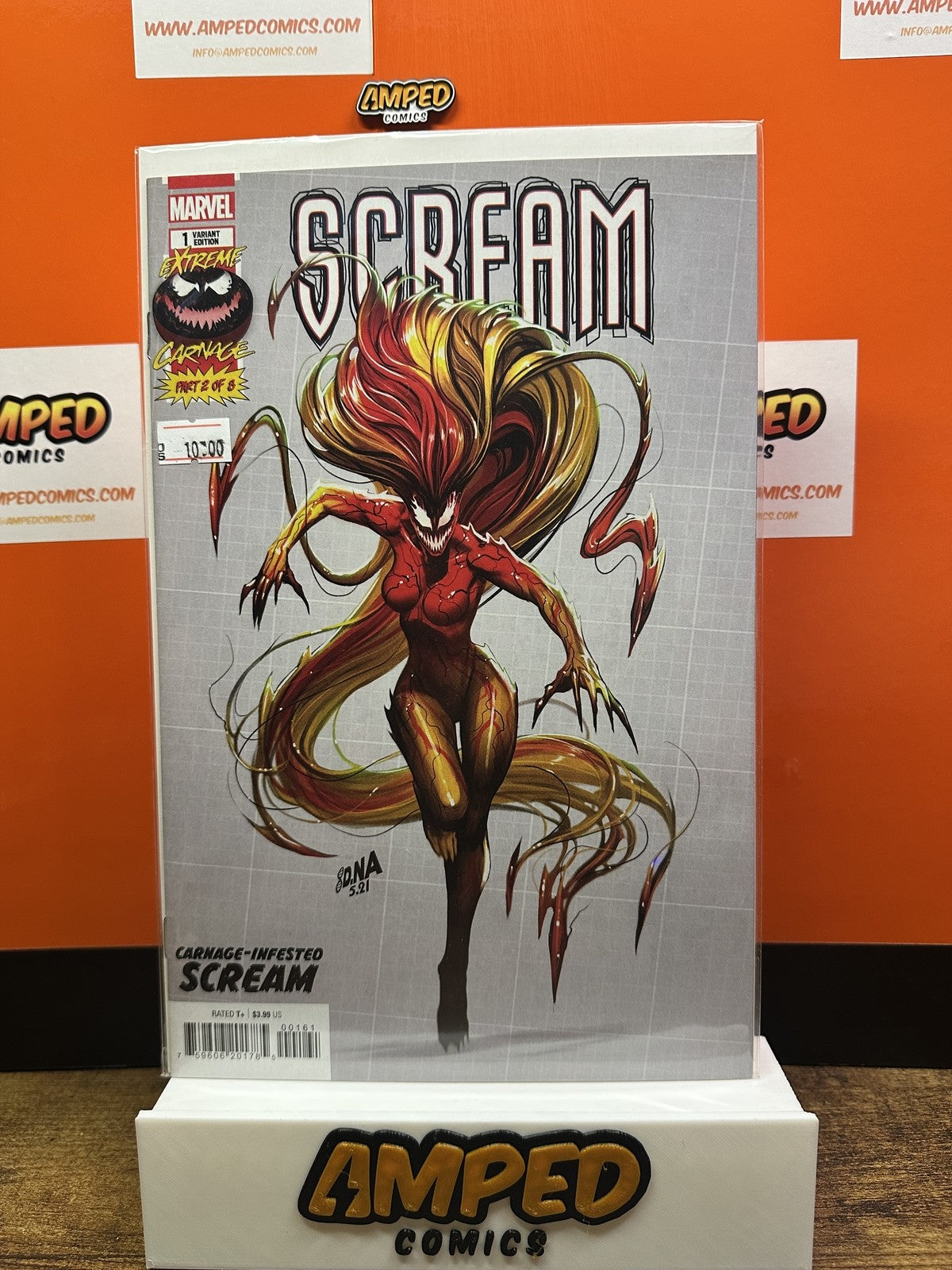 EXTREME CARNAGE SCREAM #1 NAKAYAMA 1:10 DESIGN VARIANT 2021 MARVEL