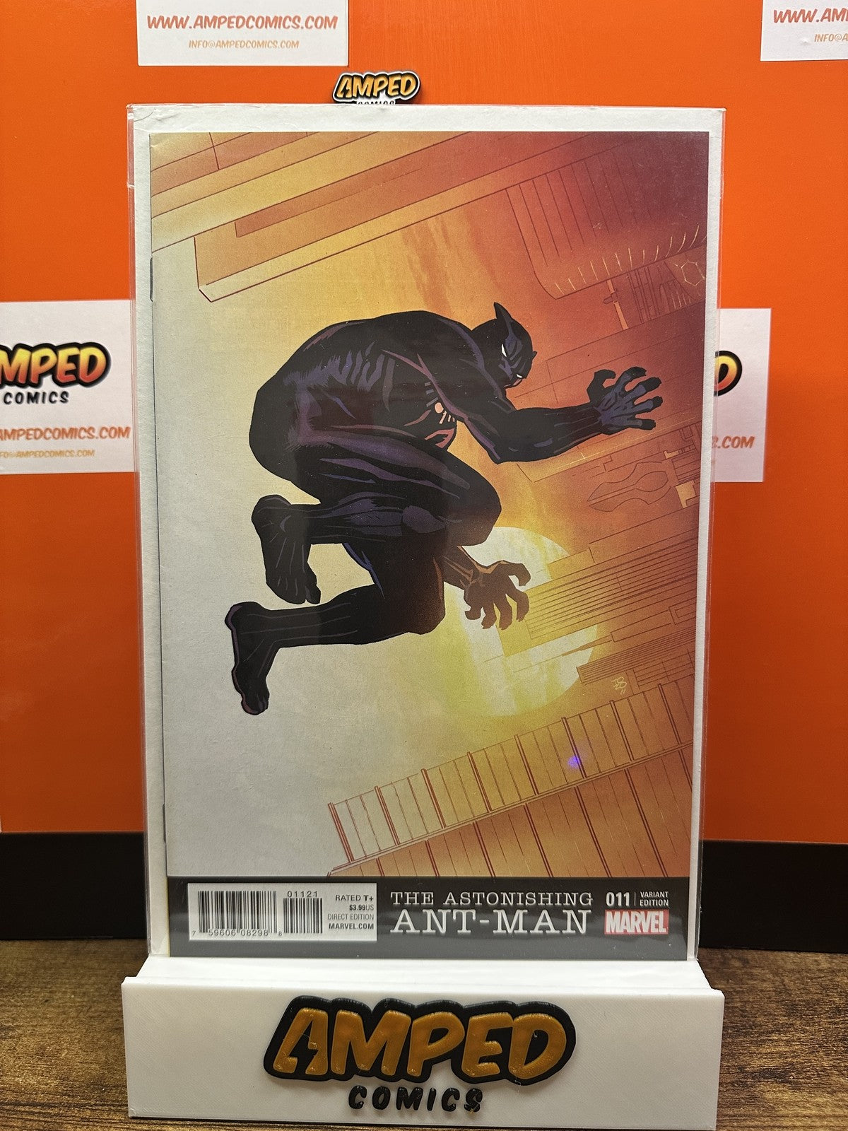 The Astonishing Ant-Man #011 black panther variant Marvel