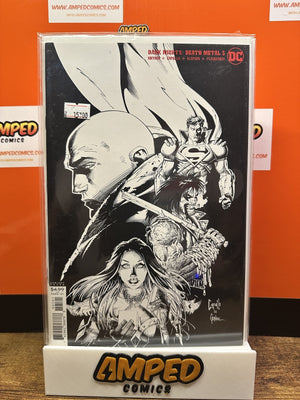 DARK NIGHTS DEATH METAL (2020 DC) #5 VARIANT 1:100 CAPULLO and GLAPION BandW
