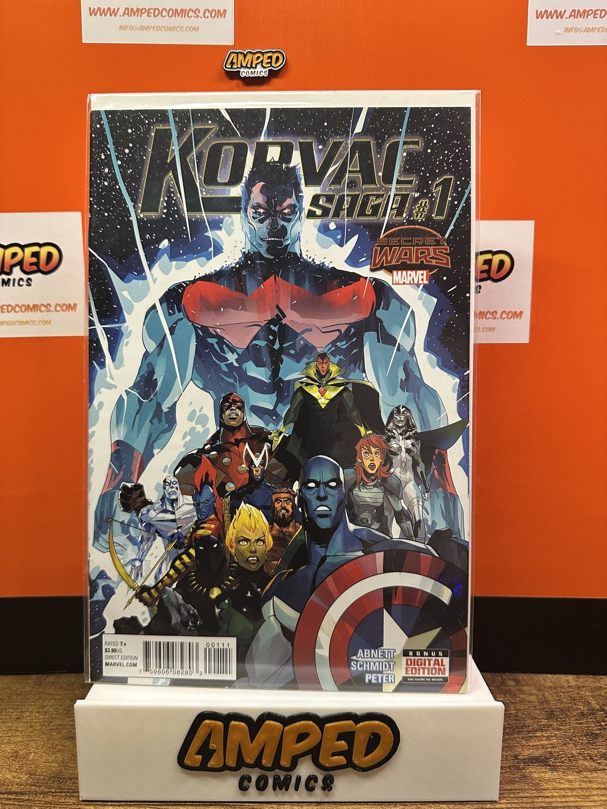 Korvac Saga #1-4 Secret Wars (Marvel Comics, 2015)