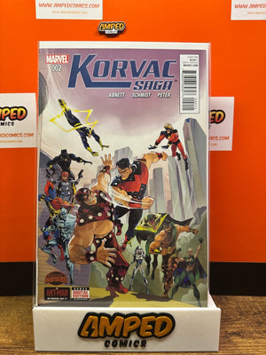 Korvac Saga #1-4 Secret Wars (Marvel Comics, 2015)