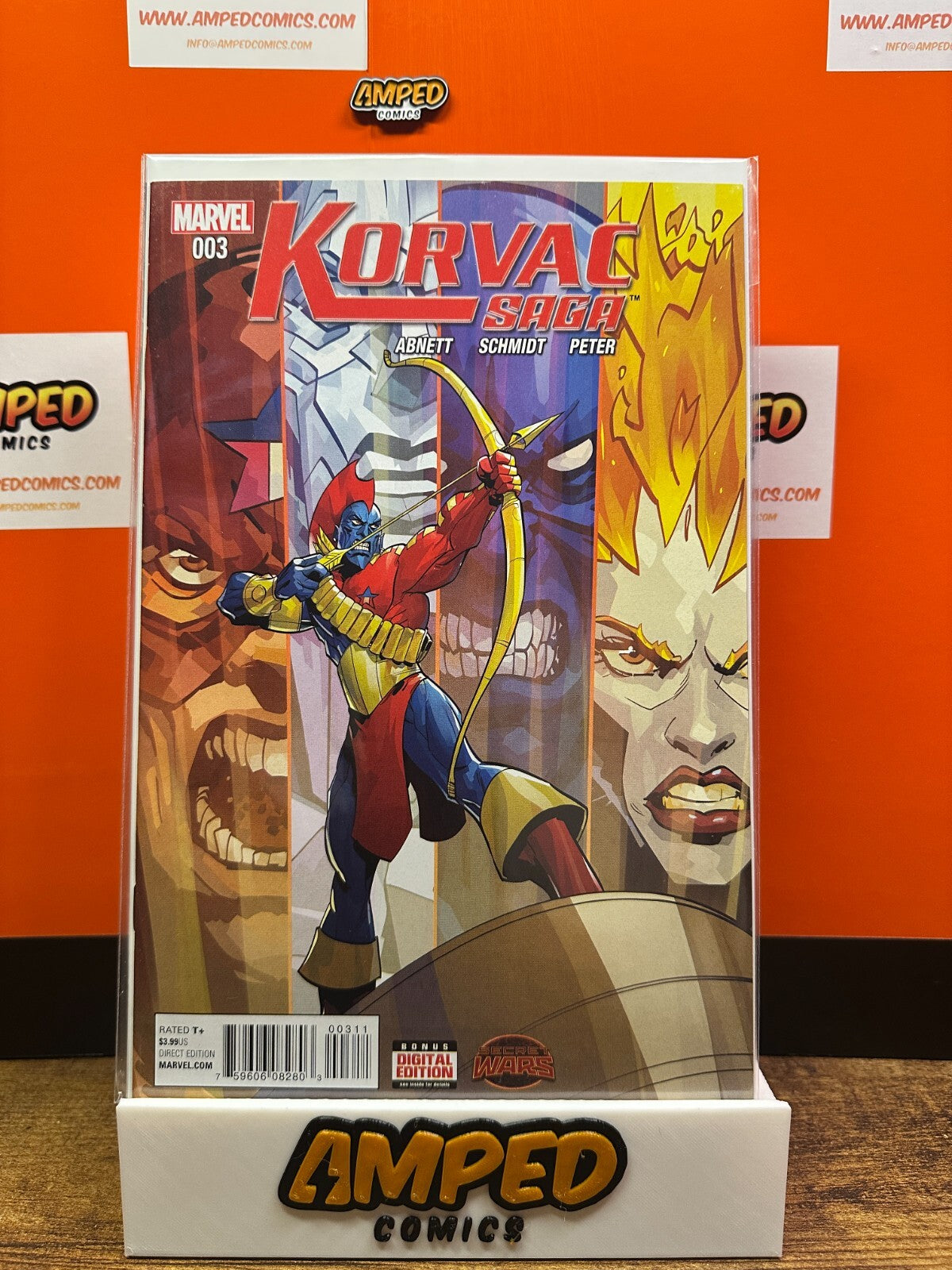 Korvac Saga #1-4 Secret Wars (Marvel Comics, 2015)