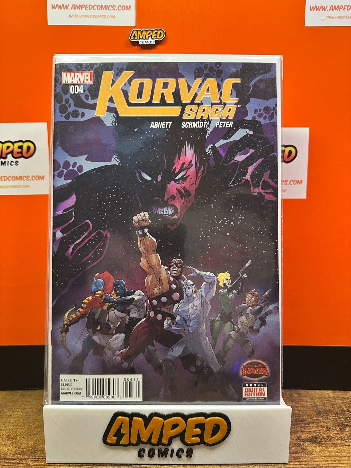 Korvac Saga #1-4 Secret Wars (Marvel Comics, 2015)