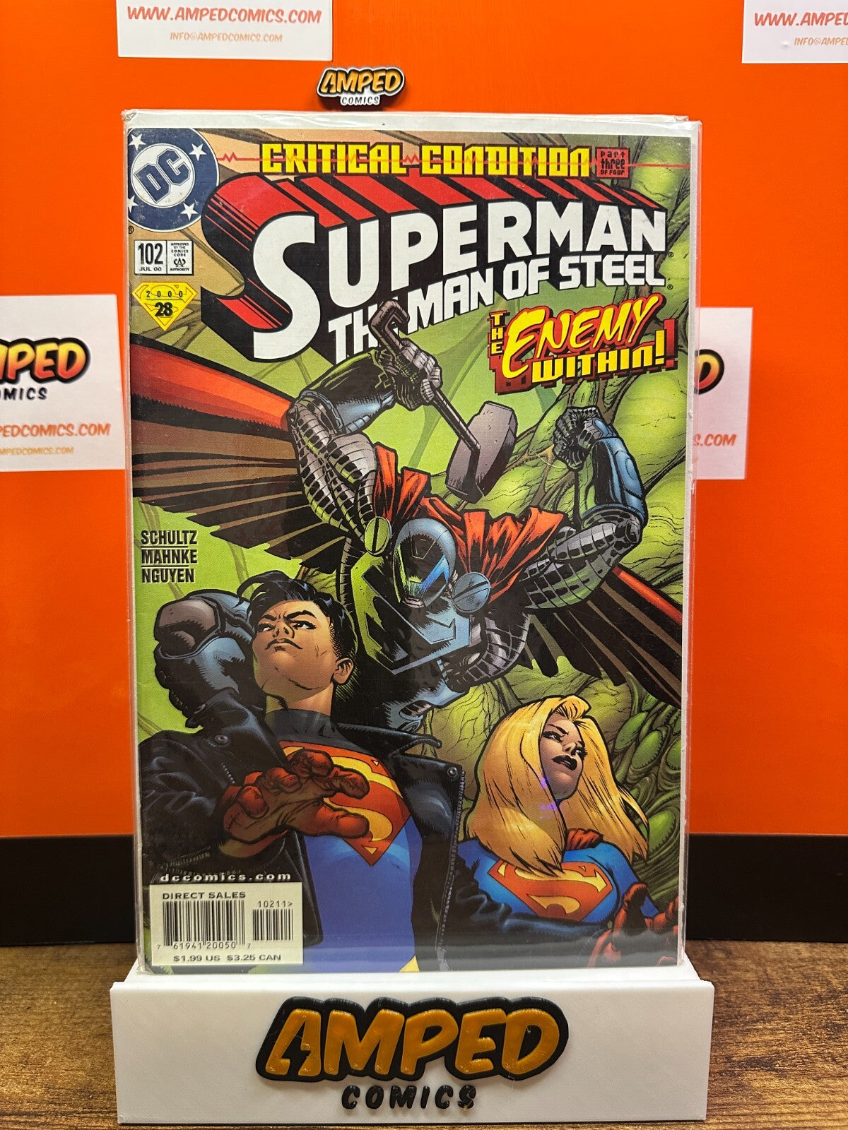 SUPERMAN CRITICAL CONDITION 4 ISSUE MINI SERIES