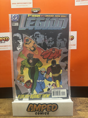 Legion of Super-Heroes #54 DC Comics DIE-CUT COVER