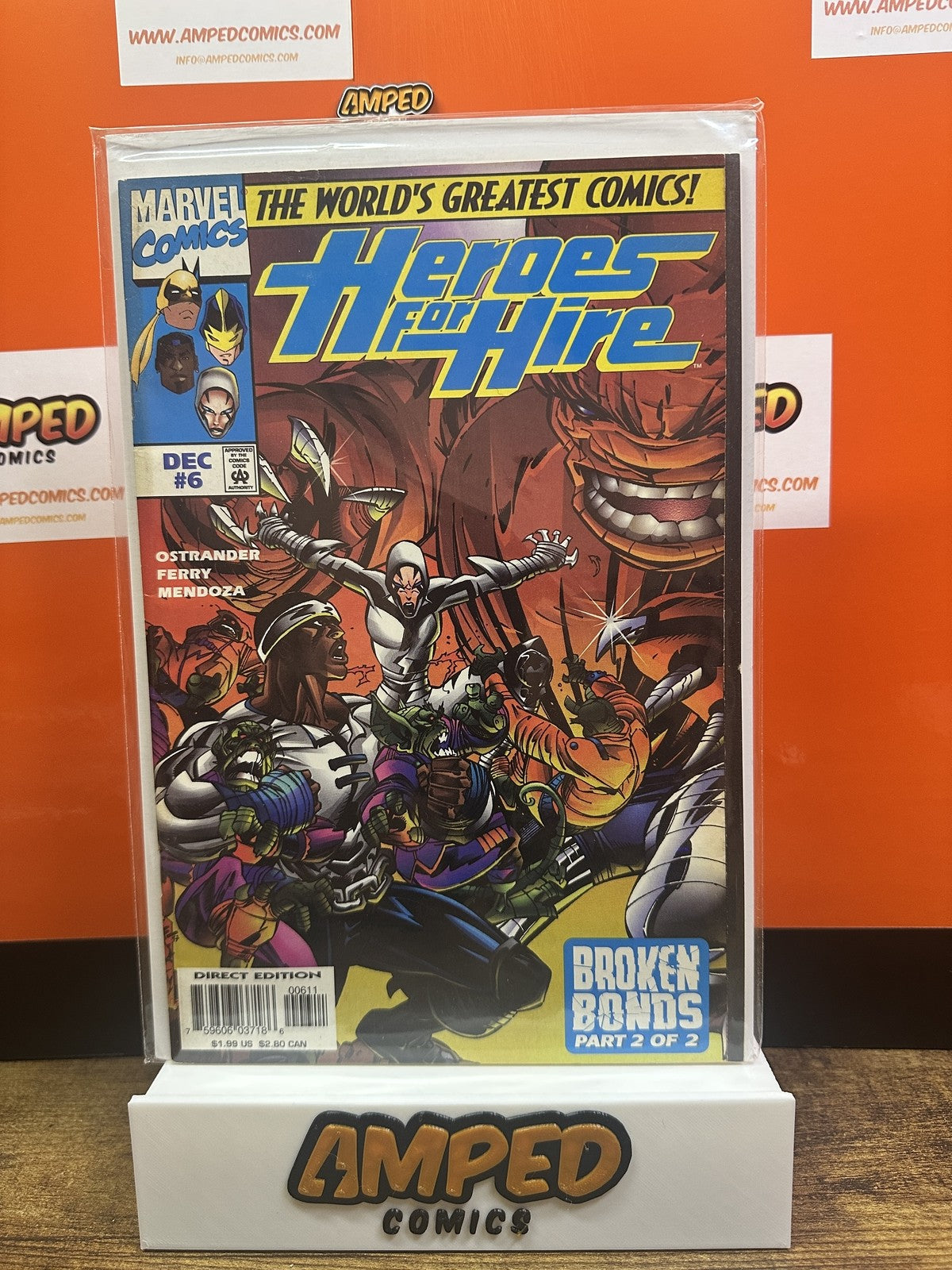 Heroes for Hire #6 Marvel Comics