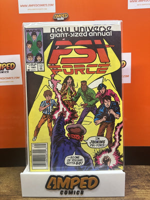 Psi-Force #1 ANNUAL Marvel 1987