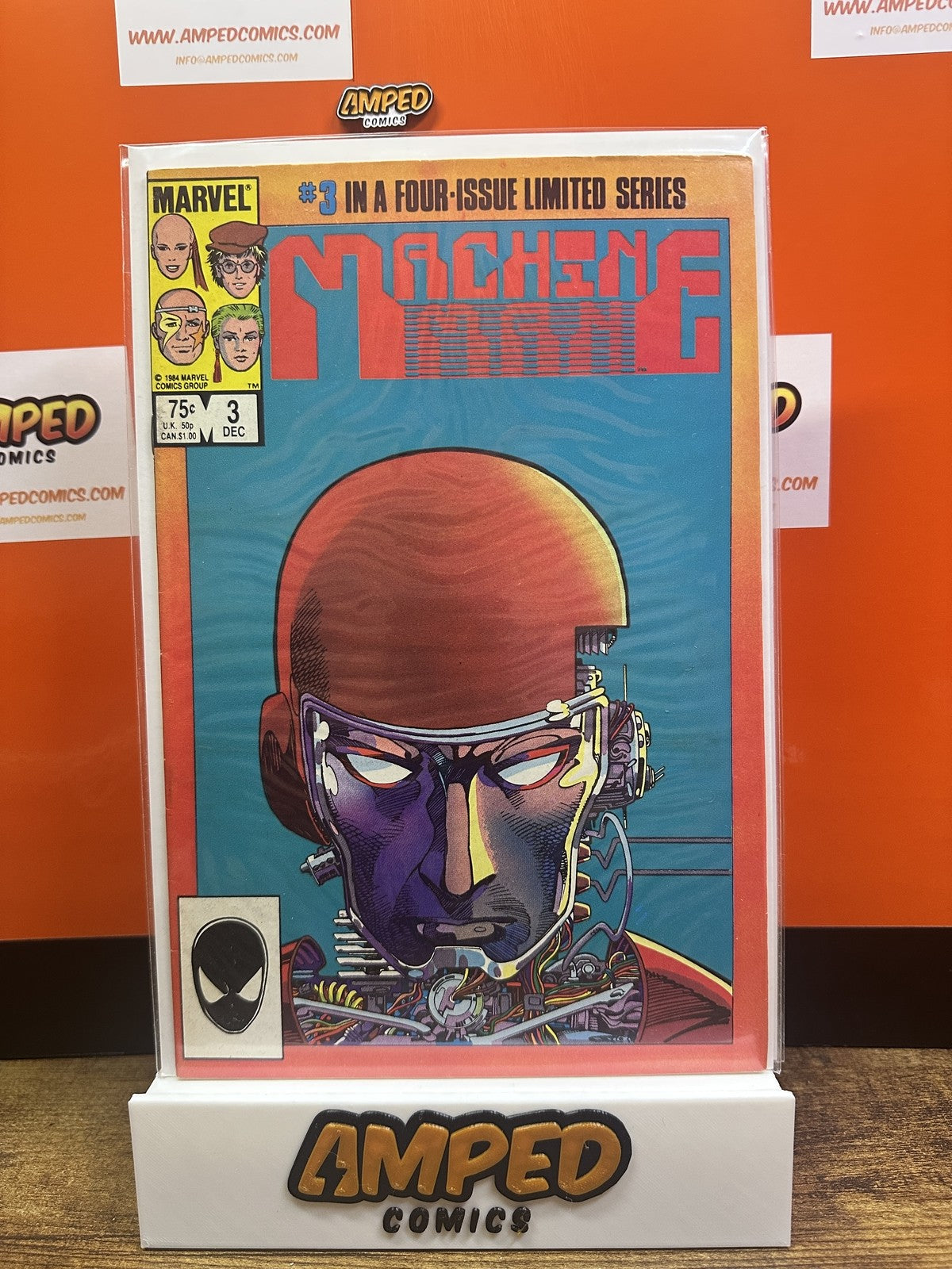 Machine Man #3 Marvel Comics 1984