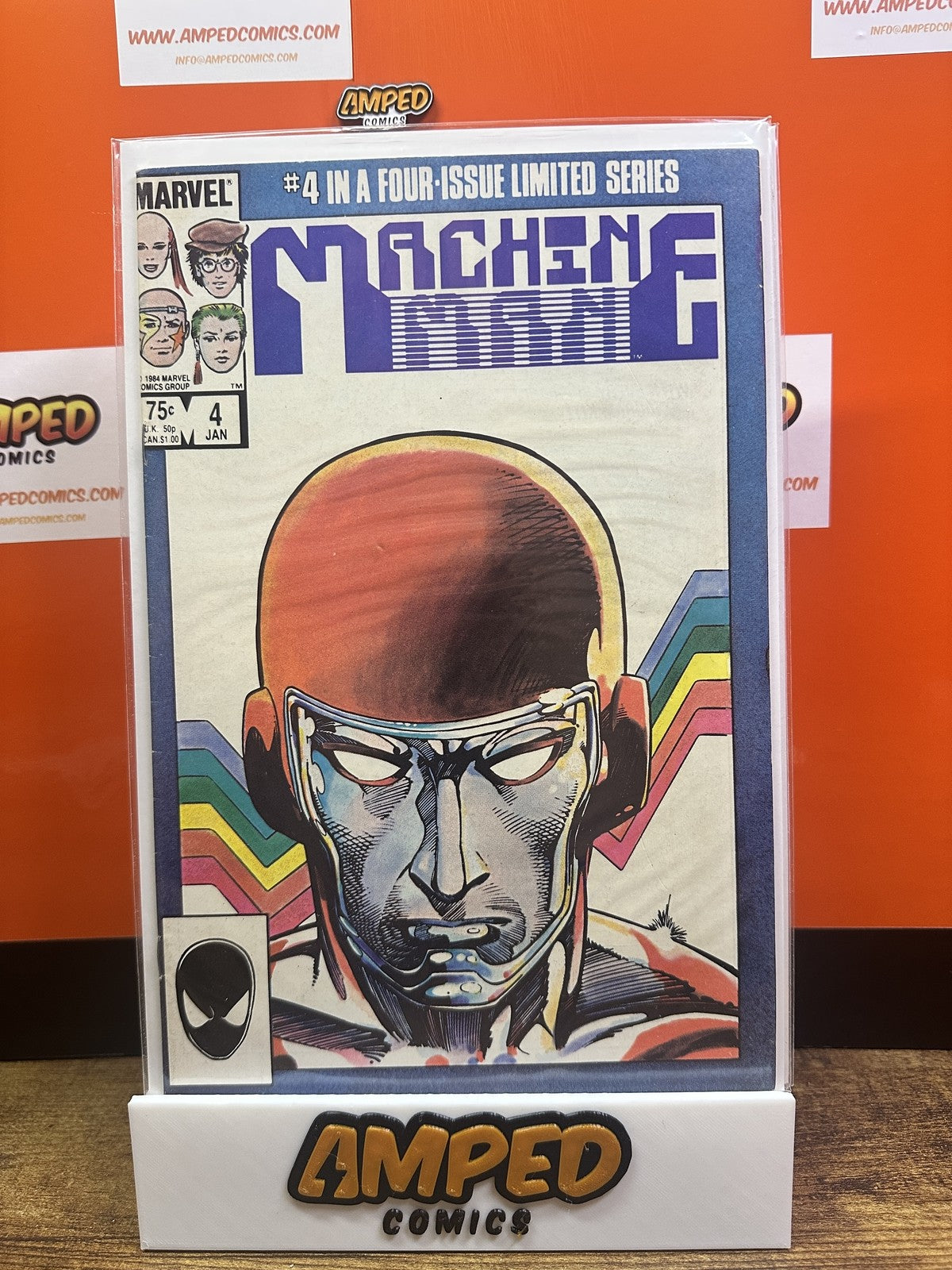 Machine Man #4 Marvel Comics 1984